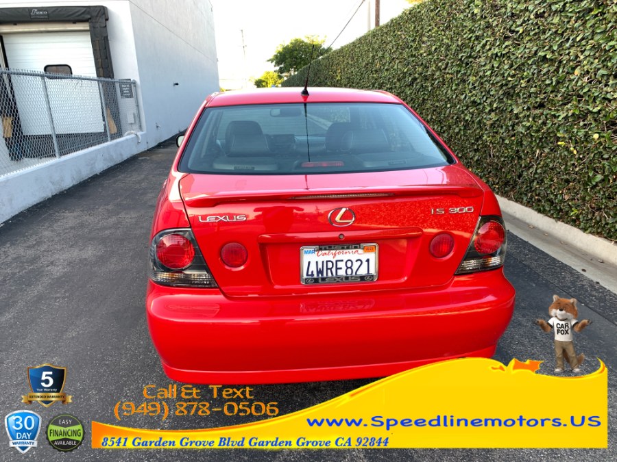 2002 Lexus IS 300 4dr Sdn Auto Trans, available for sale in Garden Grove, California | Speedline Motors. Garden Grove, California 2002 Lexus IS 300 4dr Sdn Auto Trans, available for sale in Garden Grove, California | Speedline Motors. Garden Grove, California