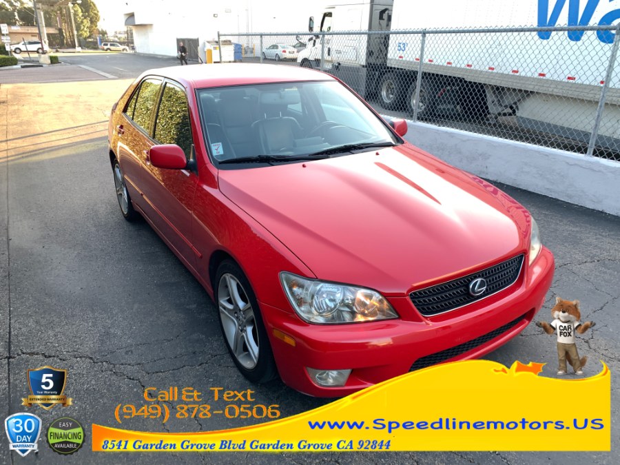2002 Lexus IS 300 4dr Sdn Auto Trans, available for sale in Garden Grove, California | Speedline Motors. Garden Grove, California 2002 Lexus IS 300 4dr Sdn Auto Trans, available for sale in Garden Grove, California | Speedline Motors. Garden Grove, California