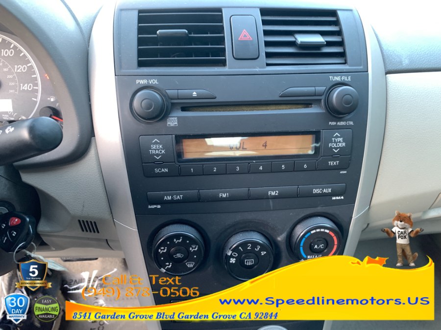 2009 Toyota Corolla 4dr Sdn Auto LE (Natl), available for sale in Garden Grove, California | Speedline Motors. Garden Grove, California 2009 Toyota Corolla 4dr Sdn Auto LE (Natl), available for sale in Garden Grove, California | Speedline Motors. Garden Grove, California