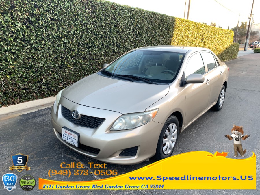 2009 Toyota Corolla 4dr Sdn Auto LE (Natl), available for sale in Garden Grove, California | Speedline Motors. Garden Grove, California