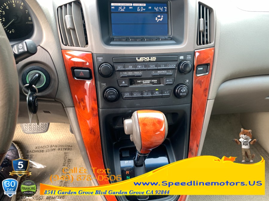2003 Lexus RX 300 4dr SUV 4WD, available for sale in Garden Grove, California | Speedline Motors. Garden Grove, California 2003 Lexus RX 300 4dr SUV 4WD, available for sale in Garden Grove, California | Speedline Motors. Garden Grove, California