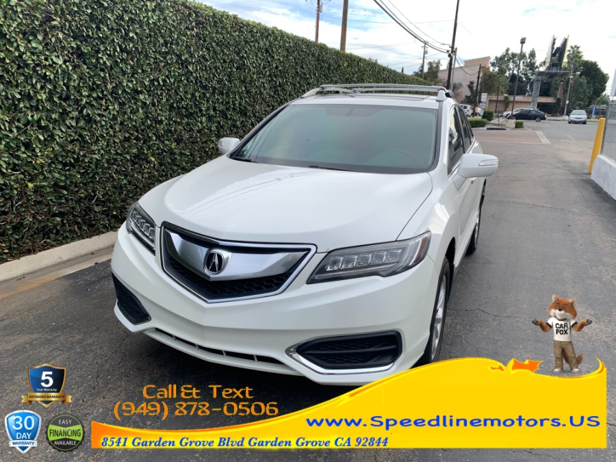 2016 Acura RDX AWD 4dr Tech Pkg, available for sale in Garden Grove, California | Speedline Motors. Garden Grove, California