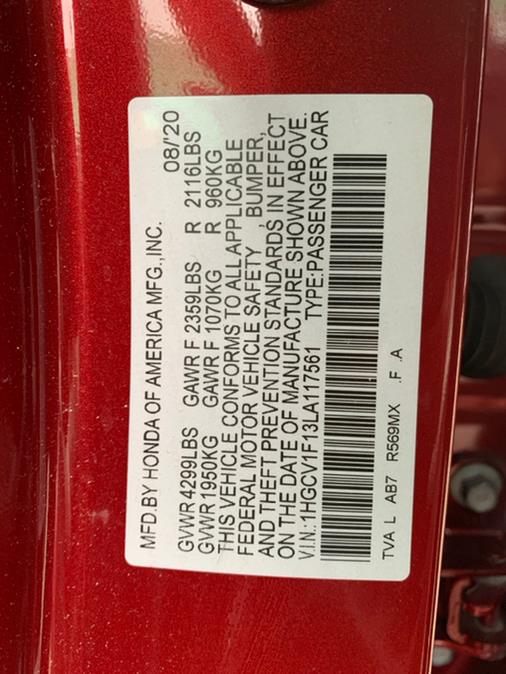 2020 Honda Accord Sedan LX 1.5T CVT, available for sale in Lodi, New Jersey | European Auto Expo. Lodi, New Jersey 2020 Honda Accord Sedan LX 1.5T CVT, available for sale in Lodi, New Jersey | European Auto Expo. Lodi, New Jersey