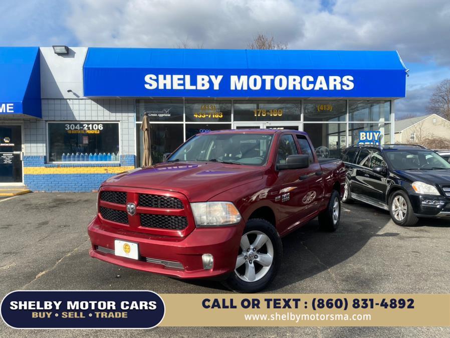 2014 Ram 1500 4WD Quad Cab 140.5" Express, available for sale in Springfield, Massachusetts | Shelby Motor Cars. Springfield, Massachusetts