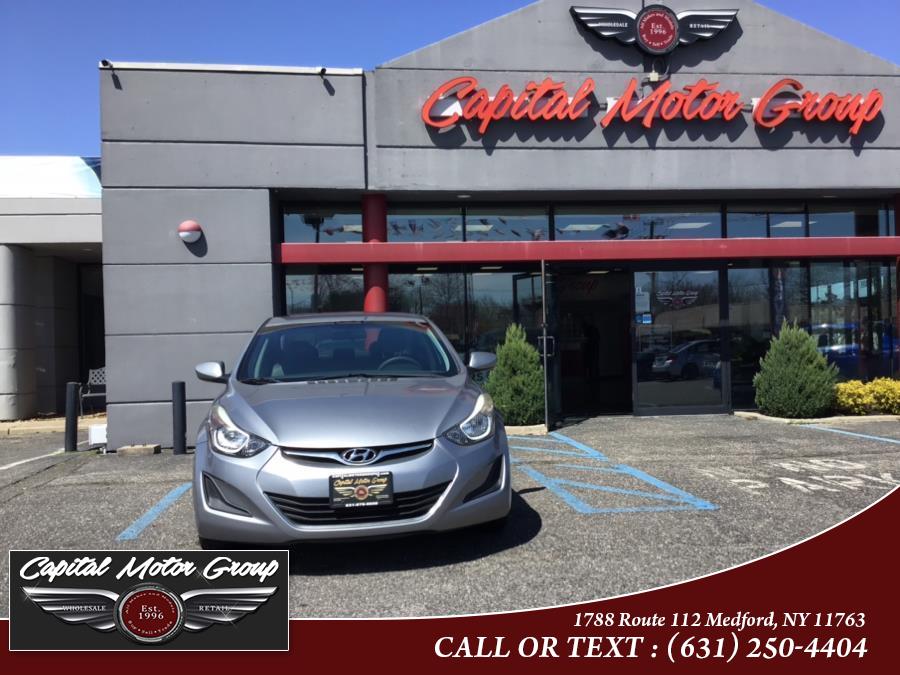2015 Hyundai Elantra 4dr Sdn Auto Limited (Alabama Plant), available for sale in Medford, New York | Capital Motor Group Inc. Medford, New York 2015 Hyundai Elantra 4dr Sdn Auto Limited (Alabama Plant), available for sale in Medford, New York | Capital Motor Group Inc. Medford, New York
