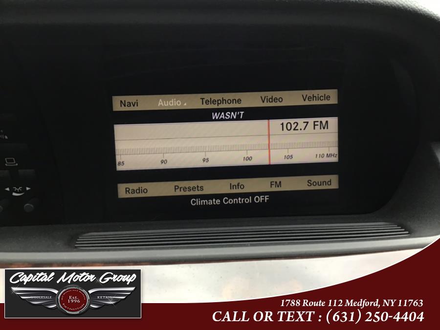 2013 Mercedes-Benz S-Class 4dr Sdn S550 4MATIC, available for sale in Medford, New York | Capital Motor Group Inc. Medford, New York 2013 Mercedes-Benz S-Class 4dr Sdn S550 4MATIC, available for sale in Medford, New York | Capital Motor Group Inc. Medford, New York