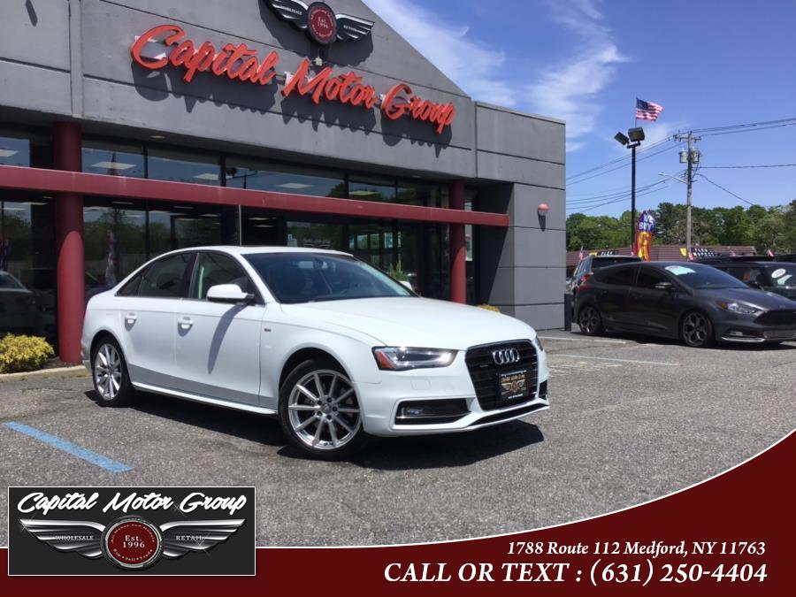 2015 Audi A4 4dr Sdn Auto quattro 2.0T Premium Plus, available for sale in Medford, New York | Capital Motor Group Inc. Medford, New York