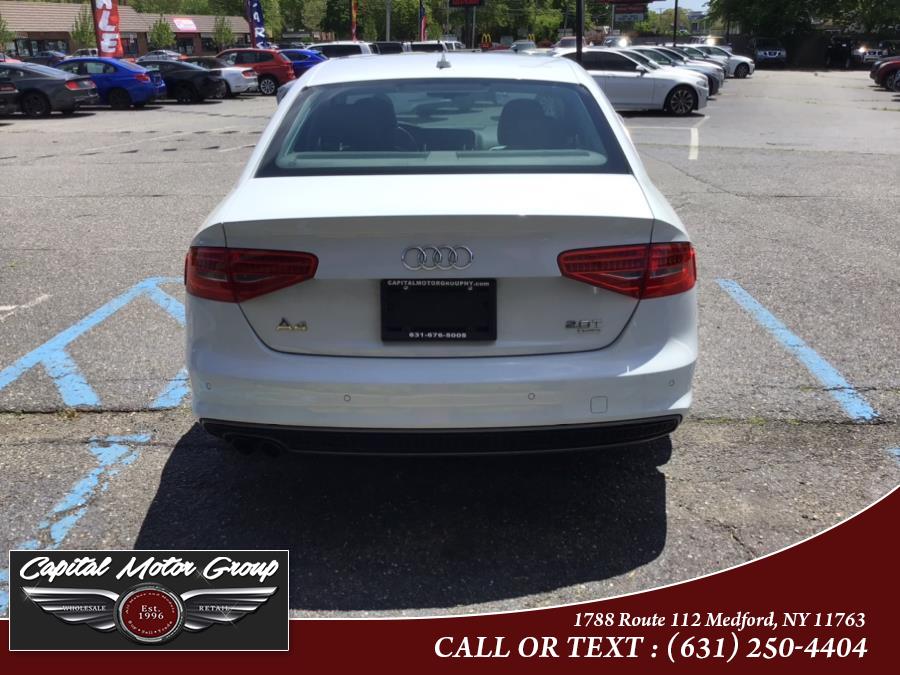 2015 Audi A4 4dr Sdn Auto quattro 2.0T Premium Plus, available for sale in Medford, New York | Capital Motor Group Inc. Medford, New York 2015 Audi A4 4dr Sdn Auto quattro 2.0T Premium Plus, available for sale in Medford, New York | Capital Motor Group Inc. Medford, New York