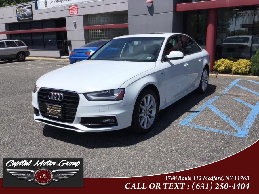 2015 Audi A4 4dr Sdn Auto quattro 2.0T Premium Plus, available for sale in Medford, New York | Capital Motor Group Inc. Medford, New York 2015 Audi A4 4dr Sdn Auto quattro 2.0T Premium Plus, available for sale in Medford, New York | Capital Motor Group Inc. Medford, New York