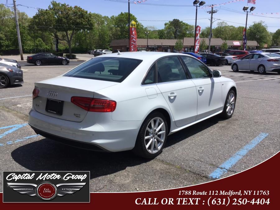 2015 Audi A4 4dr Sdn Auto quattro 2.0T Premium Plus, available for sale in Medford, New York | Capital Motor Group Inc. Medford, New York 2015 Audi A4 4dr Sdn Auto quattro 2.0T Premium Plus, available for sale in Medford, New York | Capital Motor Group Inc. Medford, New York
