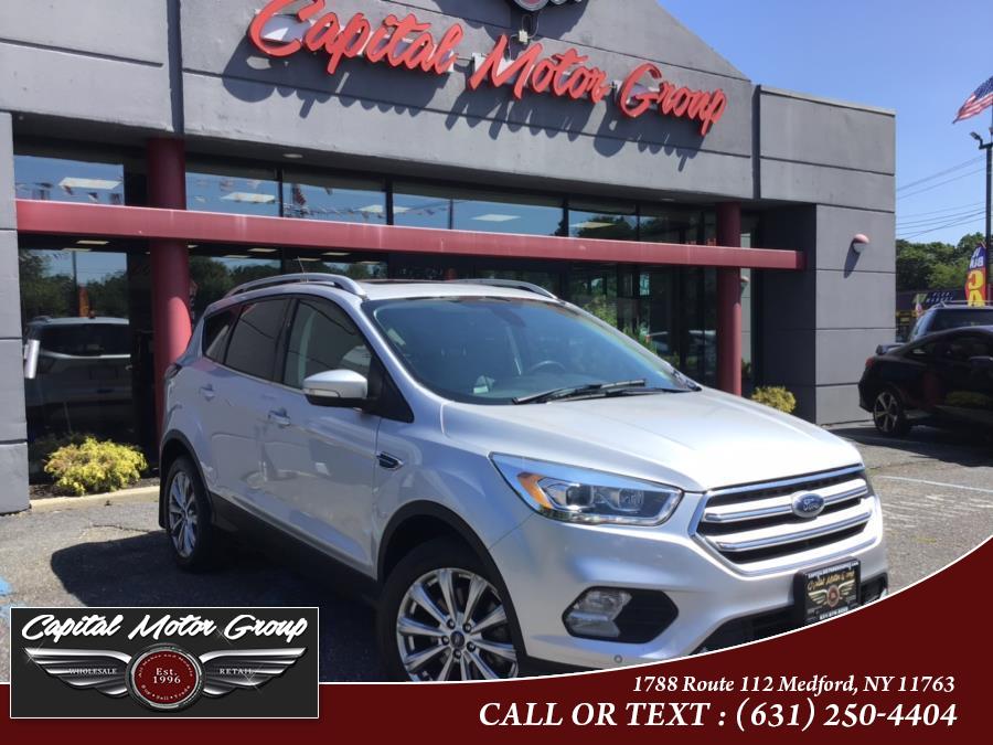 2018 Ford Escape Titanium 4WD, available for sale in Medford, New York | Capital Motor Group Inc. Medford, New York