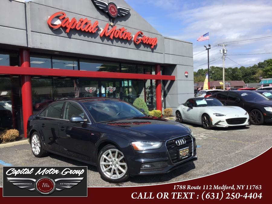 2014 Audi A4 4dr Sdn Auto quattro 2.0T Premium Plus, available for sale in Medford, New York | Capital Motor Group Inc. Medford, New York