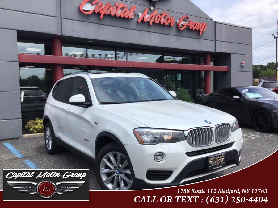 2017 BMW X3 xDrive28i Sports Activity Vehicle, available for sale in Medford, New York | Capital Motor Group Inc. Medford, New York 2017 BMW X3 xDrive28i Sports Activity Vehicle, available for sale in Medford, New York | Capital Motor Group Inc. Medford, New York