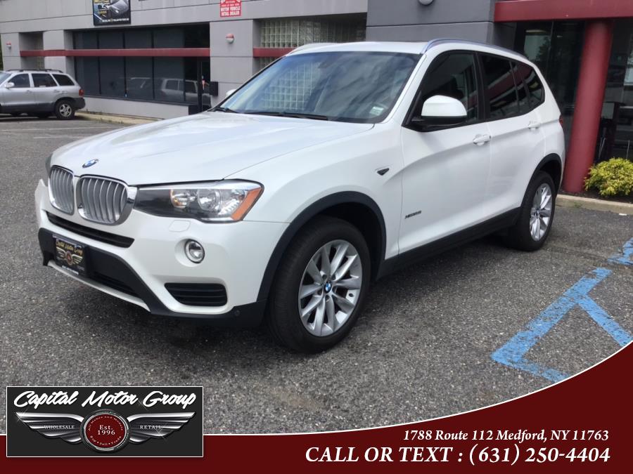 2017 BMW X3 xDrive28i Sports Activity Vehicle, available for sale in Medford, New York | Capital Motor Group Inc. Medford, New York 2017 BMW X3 xDrive28i Sports Activity Vehicle, available for sale in Medford, New York | Capital Motor Group Inc. Medford, New York