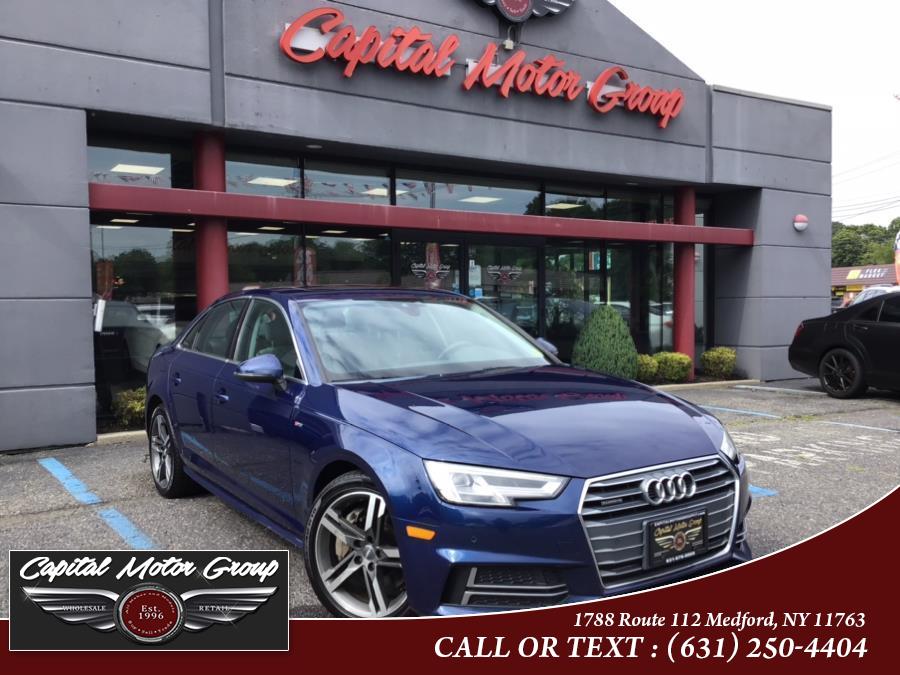 Used Audi A4 2.0 TFSI Premium Plus S Tronic quattro AWD 2018 | Capital Motor Group Inc. Medford, New York