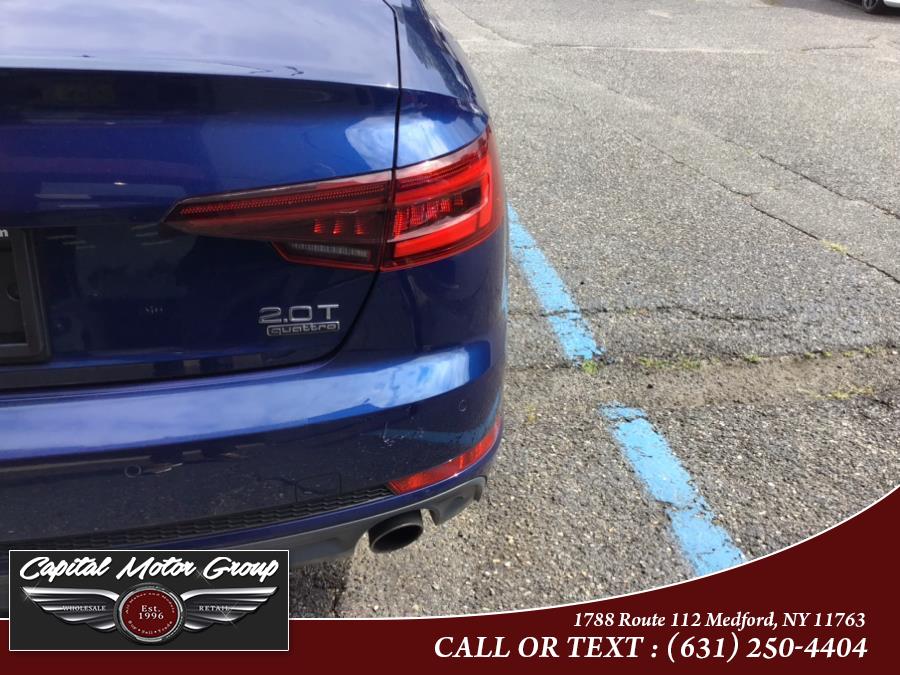 2018 Audi A4 2.0 TFSI Premium Plus S Tronic quattro AWD, available for sale in Medford, New York | Capital Motor Group Inc. Medford, New York 2018 Audi A4 2.0 TFSI Premium Plus S Tronic quattro AWD, available for sale in Medford, New York | Capital Motor Group Inc. Medford, New York