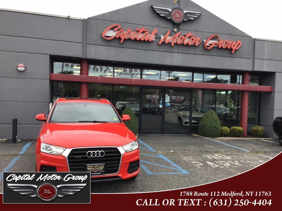 2016 Audi Q3 quattro 4dr Premium Plus, available for sale in Medford, New York | Capital Motor Group Inc. Medford, New York 2016 Audi Q3 quattro 4dr Premium Plus, available for sale in Medford, New York | Capital Motor Group Inc. Medford, New York