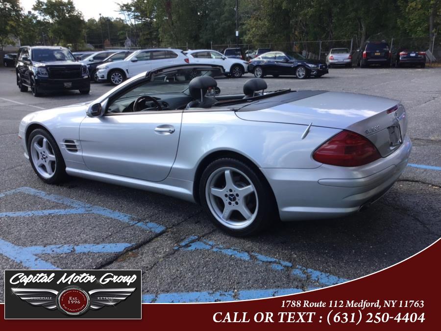 2003 Mercedes-Benz SL-Class 2dr Roadster 5.0L, available for sale in Medford, New York | Capital Motor Group Inc. Medford, New York 2003 Mercedes-Benz SL-Class 2dr Roadster 5.0L, available for sale in Medford, New York | Capital Motor Group Inc. Medford, New York