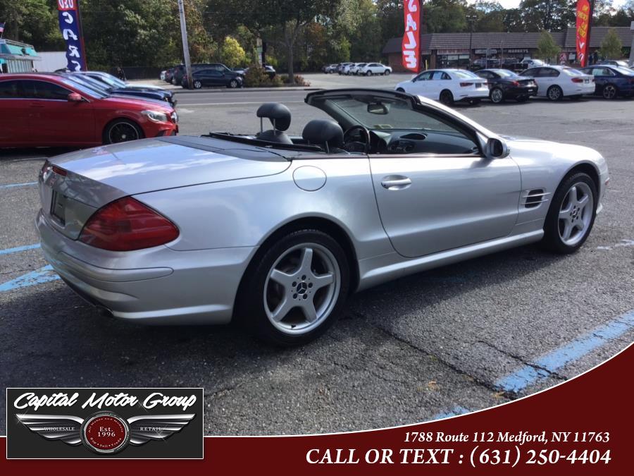2003 Mercedes-Benz SL-Class 2dr Roadster 5.0L, available for sale in Medford, New York | Capital Motor Group Inc. Medford, New York 2003 Mercedes-Benz SL-Class 2dr Roadster 5.0L, available for sale in Medford, New York | Capital Motor Group Inc. Medford, New York