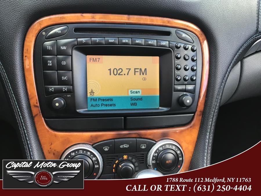 2003 Mercedes-Benz SL-Class 2dr Roadster 5.0L, available for sale in Medford, New York | Capital Motor Group Inc. Medford, New York 2003 Mercedes-Benz SL-Class 2dr Roadster 5.0L, available for sale in Medford, New York | Capital Motor Group Inc. Medford, New York