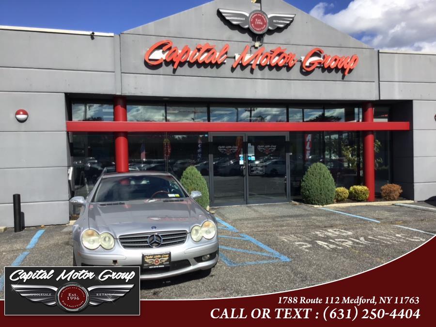 2003 Mercedes-Benz SL-Class 2dr Roadster 5.0L, available for sale in Medford, New York | Capital Motor Group Inc. Medford, New York 2003 Mercedes-Benz SL-Class 2dr Roadster 5.0L, available for sale in Medford, New York | Capital Motor Group Inc. Medford, New York