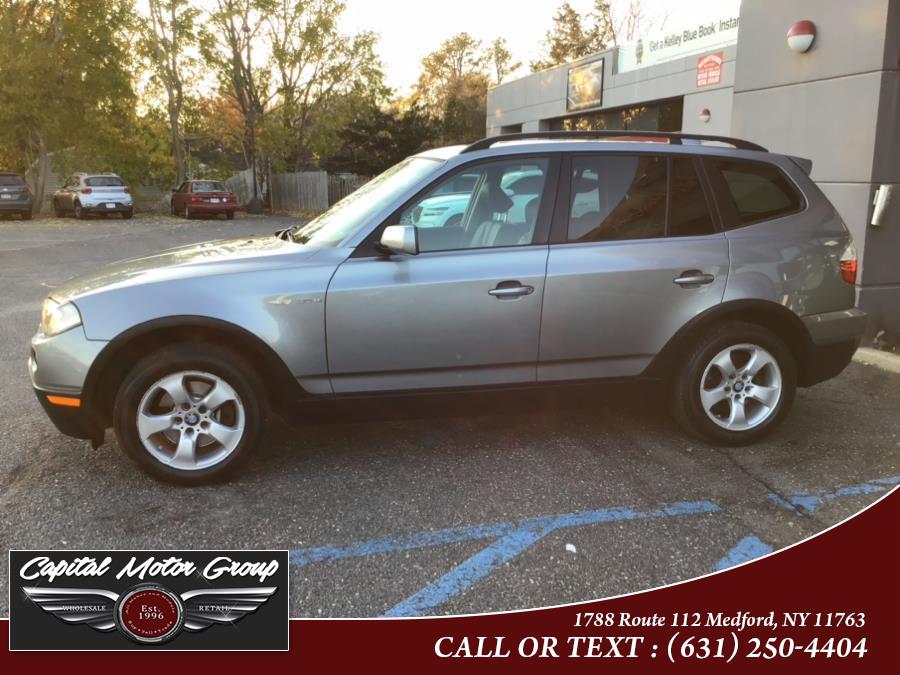 2007 BMW X3 AWD 4dr 3.0si, available for sale in Medford, New York | Capital Motor Group Inc. Medford, New York 2007 BMW X3 AWD 4dr 3.0si, available for sale in Medford, New York | Capital Motor Group Inc. Medford, New York
