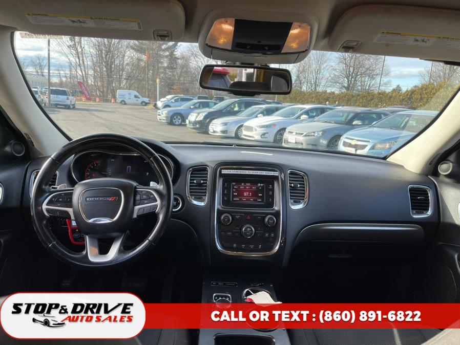 2016 Dodge Durango AWD 4dr Special Service, available for sale in East Windsor, Connecticut | Stop & Drive Auto Sales. East Windsor, Connecticut 2016 Dodge Durango AWD 4dr Special Service, available for sale in East Windsor, Connecticut | Stop & Drive Auto Sales. East Windsor, Connecticut
