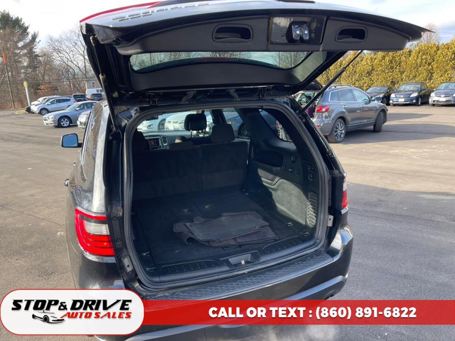 2016 Dodge Durango AWD 4dr Special Service, available for sale in East Windsor, Connecticut | Stop & Drive Auto Sales. East Windsor, Connecticut 2016 Dodge Durango AWD 4dr Special Service, available for sale in East Windsor, Connecticut | Stop & Drive Auto Sales. East Windsor, Connecticut