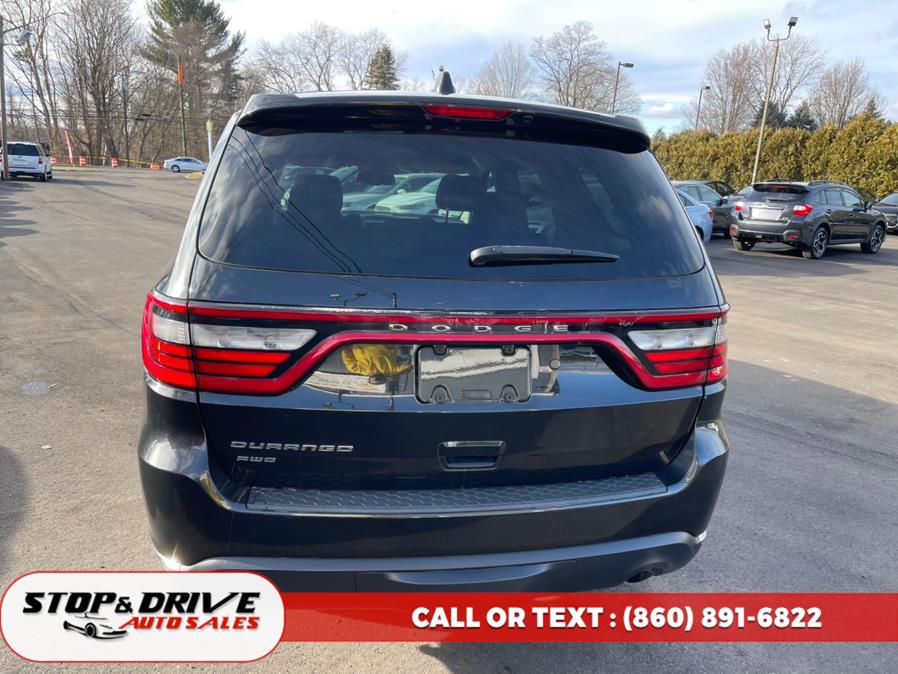 2016 Dodge Durango AWD 4dr Special Service, available for sale in East Windsor, Connecticut | Stop & Drive Auto Sales. East Windsor, Connecticut 2016 Dodge Durango AWD 4dr Special Service, available for sale in East Windsor, Connecticut | Stop & Drive Auto Sales. East Windsor, Connecticut
