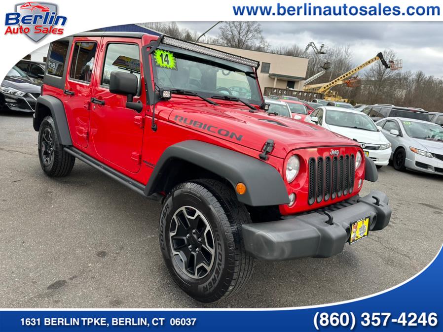 2014 Jeep Wrangler Unlimited 4WD 4dr Rubicon X, available for sale in Berlin, Connecticut | Berlin Auto Sales LLC. Berlin, Connecticut 2014 Jeep Wrangler Unlimited 4WD 4dr Rubicon X, available for sale in Berlin, Connecticut | Berlin Auto Sales LLC. Berlin, Connecticut