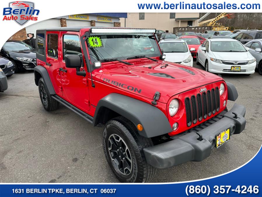 2014 Jeep Wrangler Unlimited 4WD 4dr Rubicon X, available for sale in Berlin, Connecticut | Berlin Auto Sales LLC. Berlin, Connecticut 2014 Jeep Wrangler Unlimited 4WD 4dr Rubicon X, available for sale in Berlin, Connecticut | Berlin Auto Sales LLC. Berlin, Connecticut
