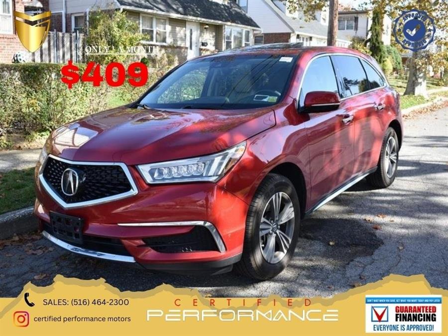 2019 Acura Mdx 3.5L Technology Package, available for sale in Valley Stream, New York | Certified Performance Motors. Valley Stream, New York