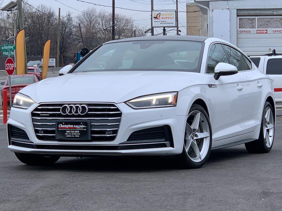 2018 Audi A5 Sportback 2.0 TFSI Premium Plus, available for sale in Hillside, New Jersey | Champion Auto Hillside. Hillside, New Jersey 2018 Audi A5 Sportback 2.0 TFSI Premium Plus, available for sale in Hillside, New Jersey | Champion Auto Hillside. Hillside, New Jersey