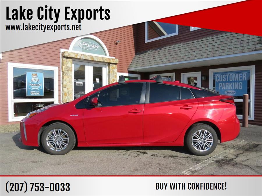 2019 Toyota Prius XLE AWD e 4dr Hatchback, available for sale in Auburn, Maine | Lake City Exports Inc. Auburn, Maine