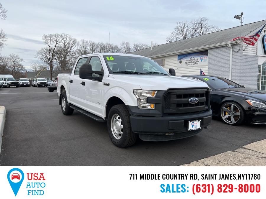 2016 Ford F-150 4WD SuperCrew 145" XL, available for sale in Saint James, New York | USA Auto Find. Saint James, New York