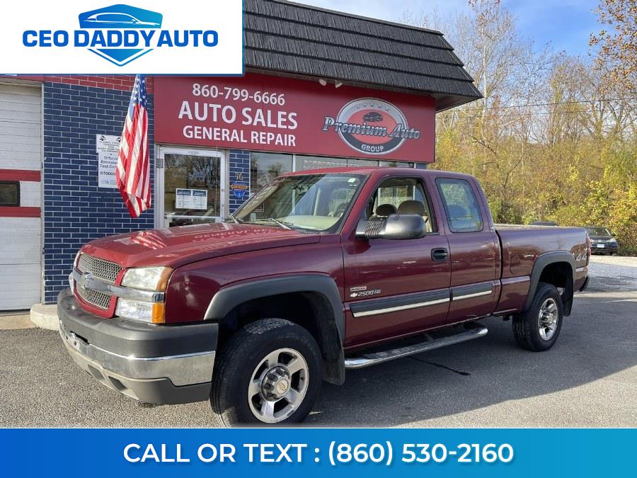 Used Chevrolet Silverado 2500HD Ext Cab 143.5" WB 4WD 2004 | CEO DADDY AUTO. Online only, Connecticut