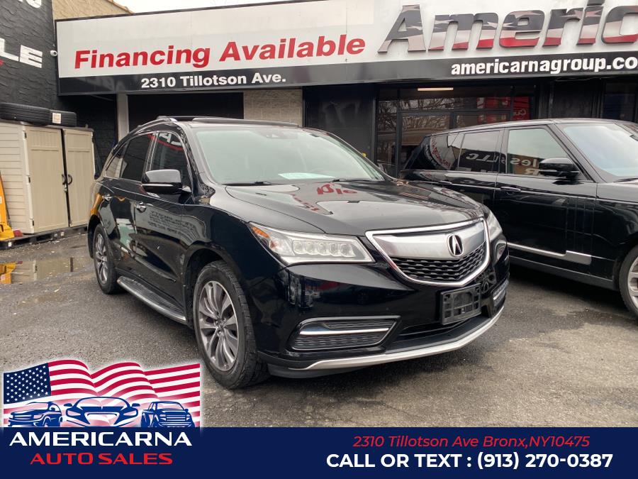 2016 Acura MDX SH-AWD 4dr w/Tech, available for sale in Bronx, New York | Americarna Auto Sales LLC. Bronx, New York 2016 Acura MDX SH-AWD 4dr w/Tech, available for sale in Bronx, New York | Americarna Auto Sales LLC. Bronx, New York