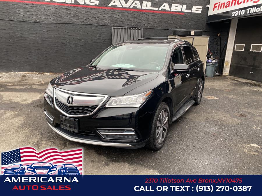 2016 Acura MDX SH-AWD 4dr w/Tech, available for sale in Bronx, New York | Americarna Auto Sales LLC. Bronx, New York 2016 Acura MDX SH-AWD 4dr w/Tech, available for sale in Bronx, New York | Americarna Auto Sales LLC. Bronx, New York