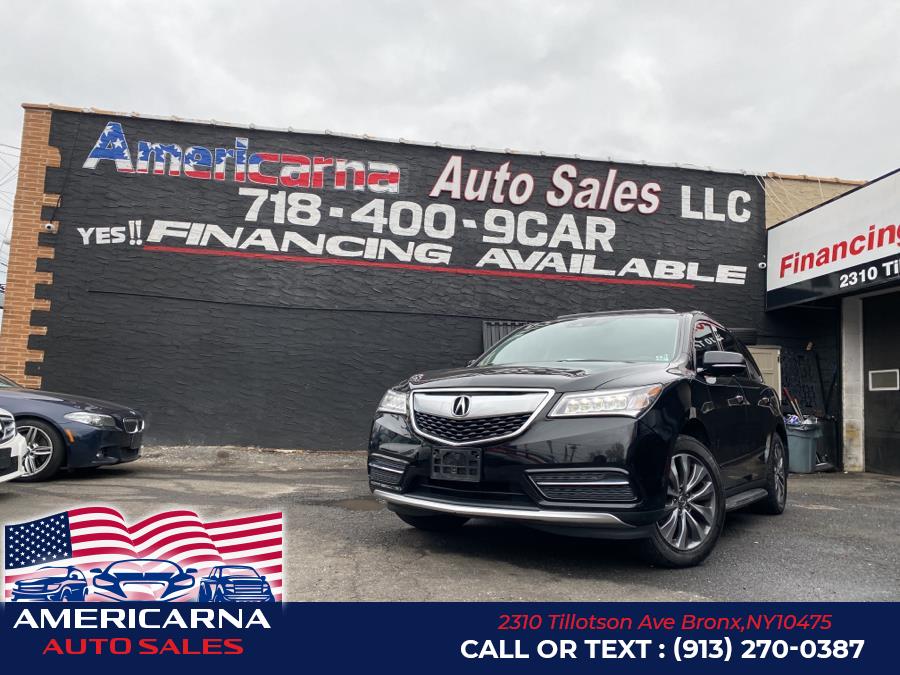 2016 Acura MDX SH-AWD 4dr w/Tech, available for sale in Bronx, New York | Americarna Auto Sales LLC. Bronx, New York 2016 Acura MDX SH-AWD 4dr w/Tech, available for sale in Bronx, New York | Americarna Auto Sales LLC. Bronx, New York