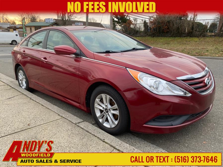 2014 Hyundai Sonata 4dr Sdn 2.4L Auto GLS, available for sale in West Hempstead, New York | Andy's Woodfield. West Hempstead, New York 2014 Hyundai Sonata 4dr Sdn 2.4L Auto GLS, available for sale in West Hempstead, New York | Andy's Woodfield. West Hempstead, New York