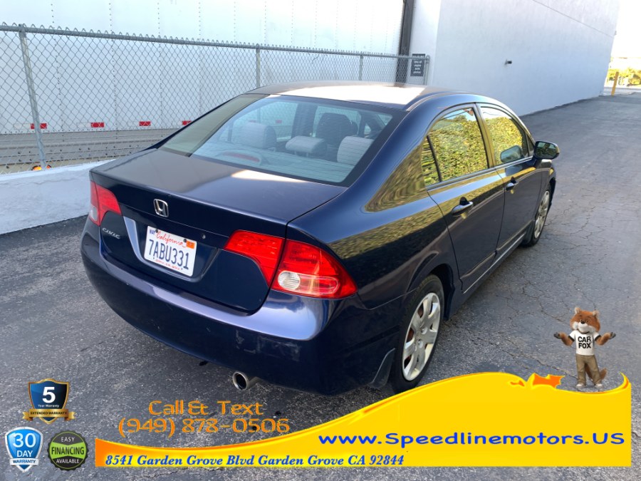 2007 Honda Civic Sdn 4dr AT LX, available for sale in Garden Grove, California | Speedline Motors. Garden Grove, California 2007 Honda Civic Sdn 4dr AT LX, available for sale in Garden Grove, California | Speedline Motors. Garden Grove, California