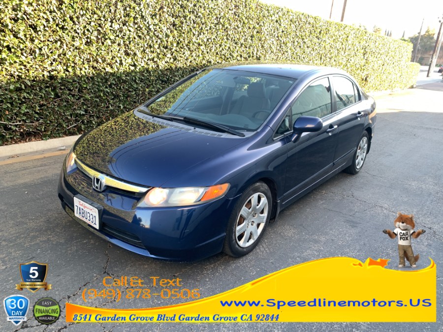 2007 Honda Civic Sdn 4dr AT LX, available for sale in Garden Grove, California | Speedline Motors. Garden Grove, California 2007 Honda Civic Sdn 4dr AT LX, available for sale in Garden Grove, California | Speedline Motors. Garden Grove, California