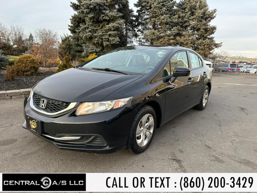 2014 Honda Civic Sedan 4dr CVT LX, available for sale in East Windsor, Connecticut | Central A/S LLC. East Windsor, Connecticut 2014 Honda Civic Sedan 4dr CVT LX, available for sale in East Windsor, Connecticut | Central A/S LLC. East Windsor, Connecticut