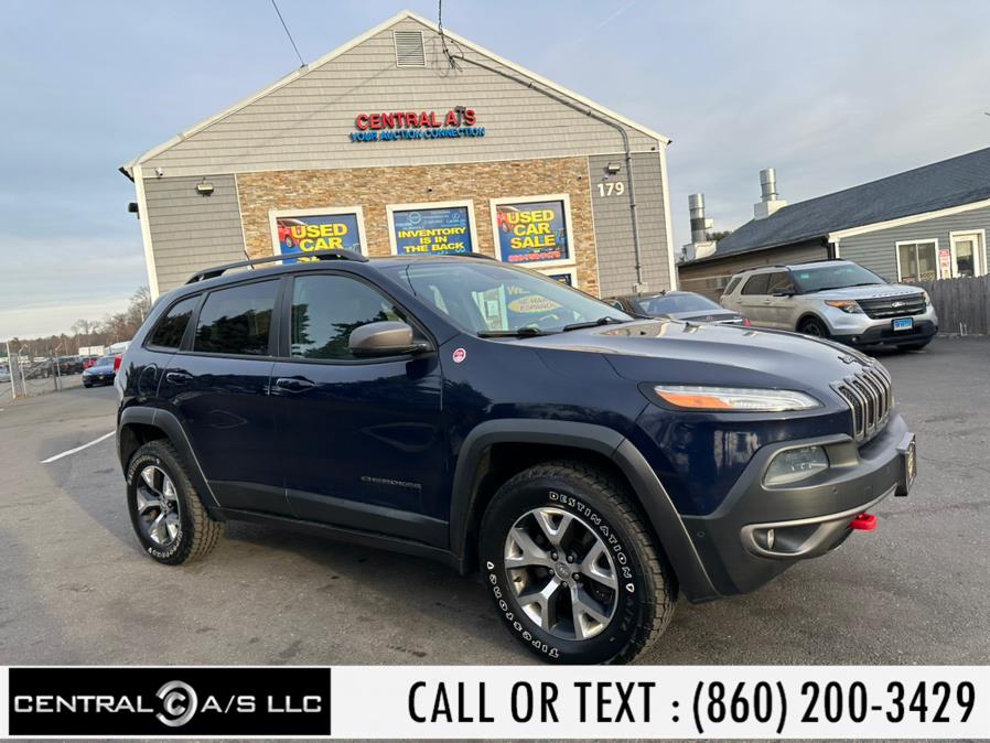 Used Jeep Cherokee 4WD 4dr Trailhawk 2014 | Central A/S LLC. East Windsor, Connecticut Used Jeep Cherokee 4WD 4dr Trailhawk 2014 | Central A/S LLC. East Windsor, Connecticut