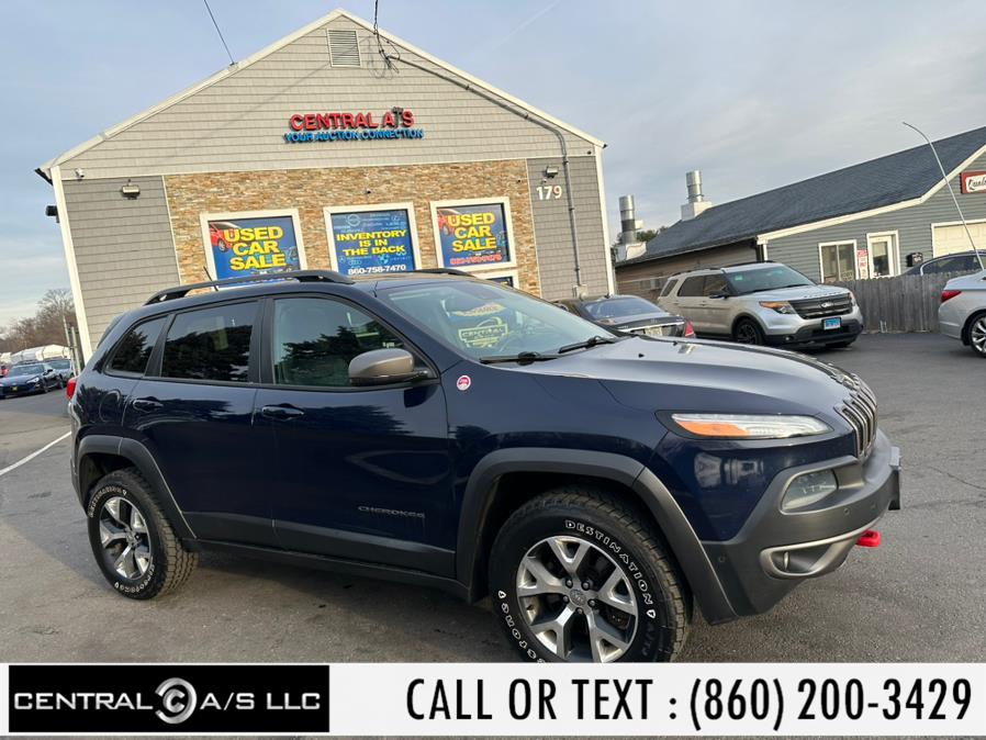 Used Jeep Cherokee 4WD 4dr Trailhawk 2014 | Central A/S LLC. East Windsor, Connecticut Used Jeep Cherokee 4WD 4dr Trailhawk 2014 | Central A/S LLC. East Windsor, Connecticut