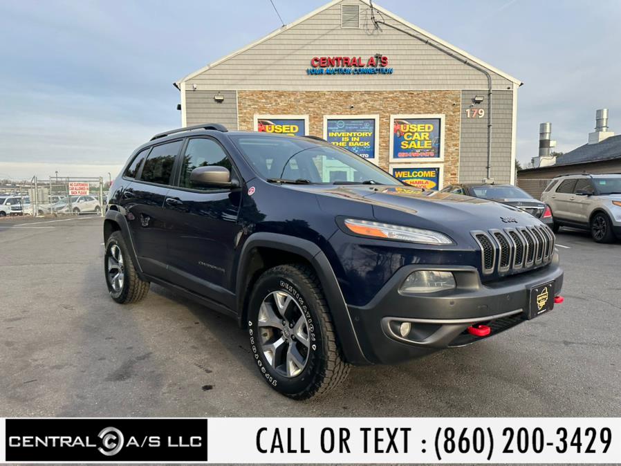 Used Jeep Cherokee 4WD 4dr Trailhawk 2014 | Central A/S LLC. East Windsor, Connecticut Used Jeep Cherokee 4WD 4dr Trailhawk 2014 | Central A/S LLC. East Windsor, Connecticut