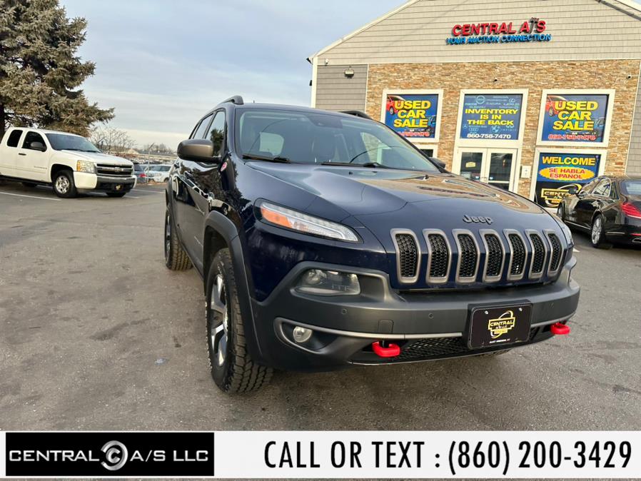 Used Jeep Cherokee 4WD 4dr Trailhawk 2014 | Central A/S LLC. East Windsor, Connecticut Used Jeep Cherokee 4WD 4dr Trailhawk 2014 | Central A/S LLC. East Windsor, Connecticut