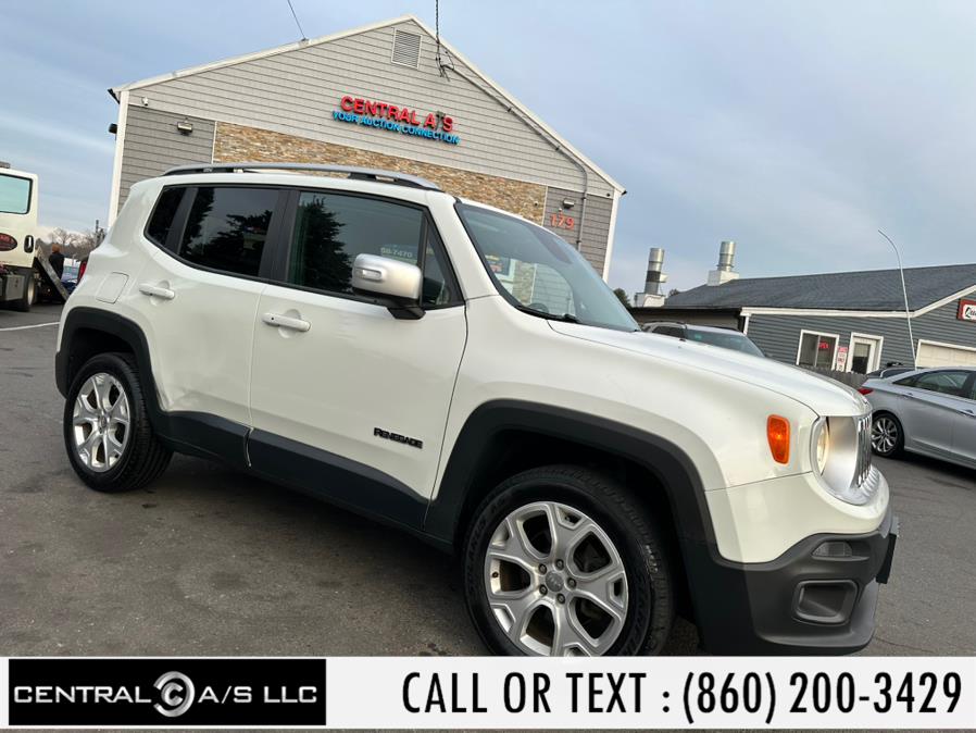 2016 Jeep Renegade 4WD 4dr Limited, available for sale in East Windsor, Connecticut | Central A/S LLC. East Windsor, Connecticut 2016 Jeep Renegade 4WD 4dr Limited, available for sale in East Windsor, Connecticut | Central A/S LLC. East Windsor, Connecticut