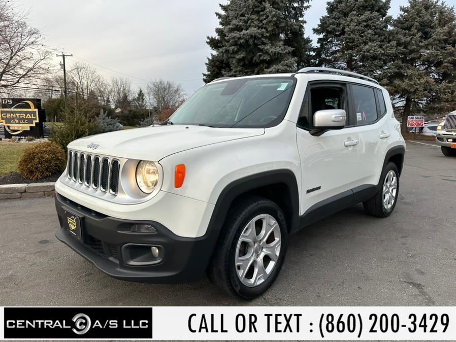 2016 Jeep Renegade 4WD 4dr Limited, available for sale in East Windsor, Connecticut | Central A/S LLC. East Windsor, Connecticut 2016 Jeep Renegade 4WD 4dr Limited, available for sale in East Windsor, Connecticut | Central A/S LLC. East Windsor, Connecticut