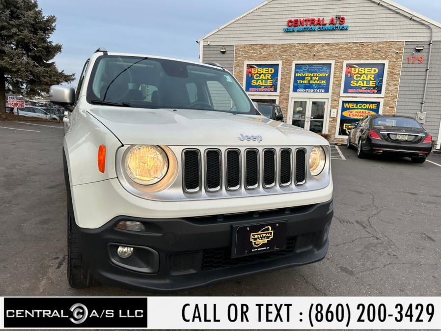 2016 Jeep Renegade 4WD 4dr Limited, available for sale in East Windsor, Connecticut | Central A/S LLC. East Windsor, Connecticut 2016 Jeep Renegade 4WD 4dr Limited, available for sale in East Windsor, Connecticut | Central A/S LLC. East Windsor, Connecticut